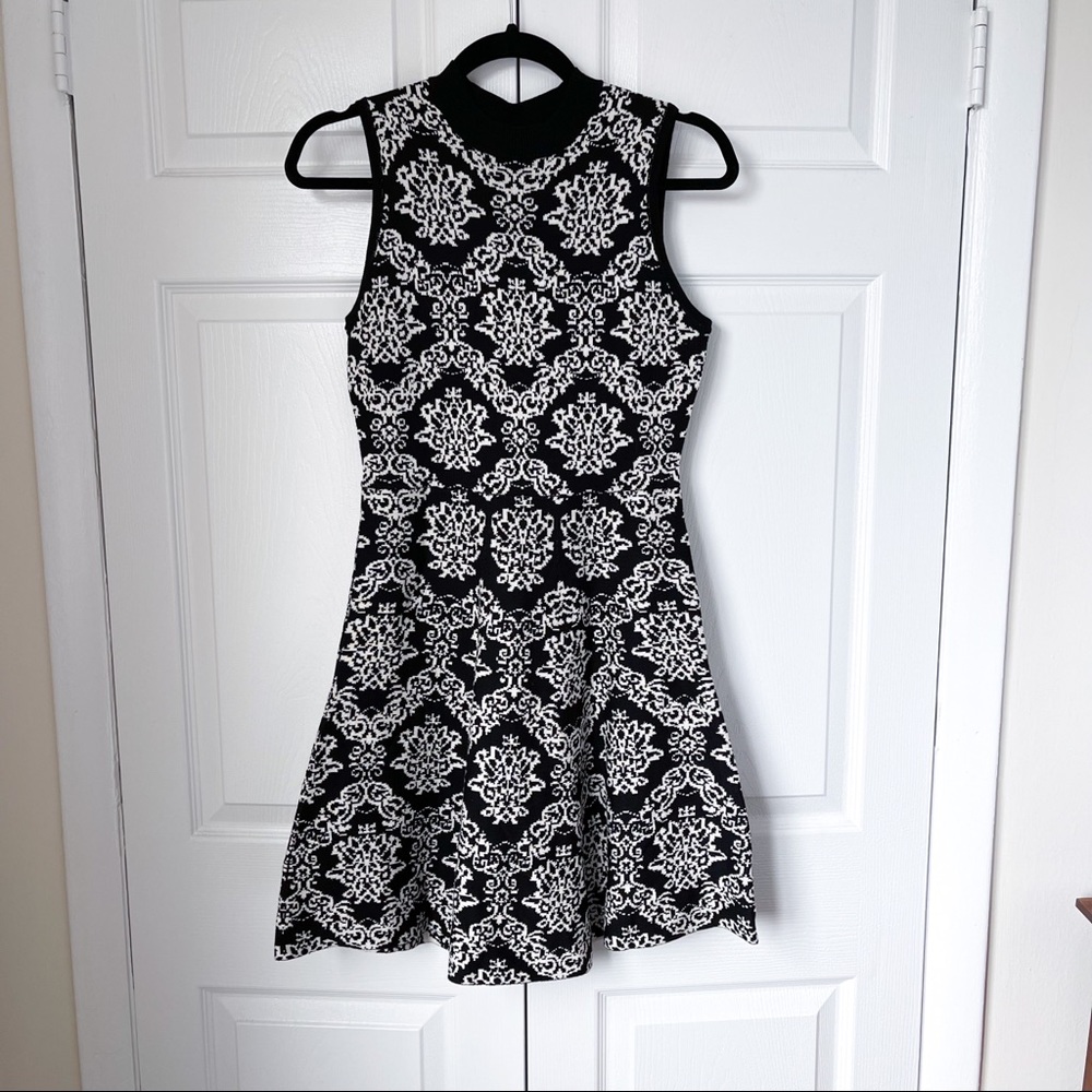 Xhilaration Patterned Fit and Flare Dress